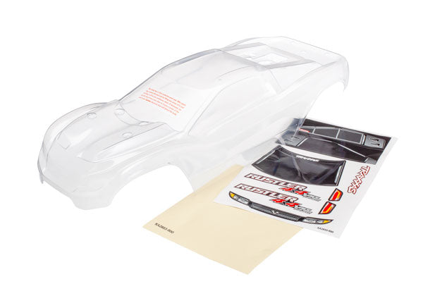 Traxxas Rustler Body for 2WD Models (#3714 / Clear)
