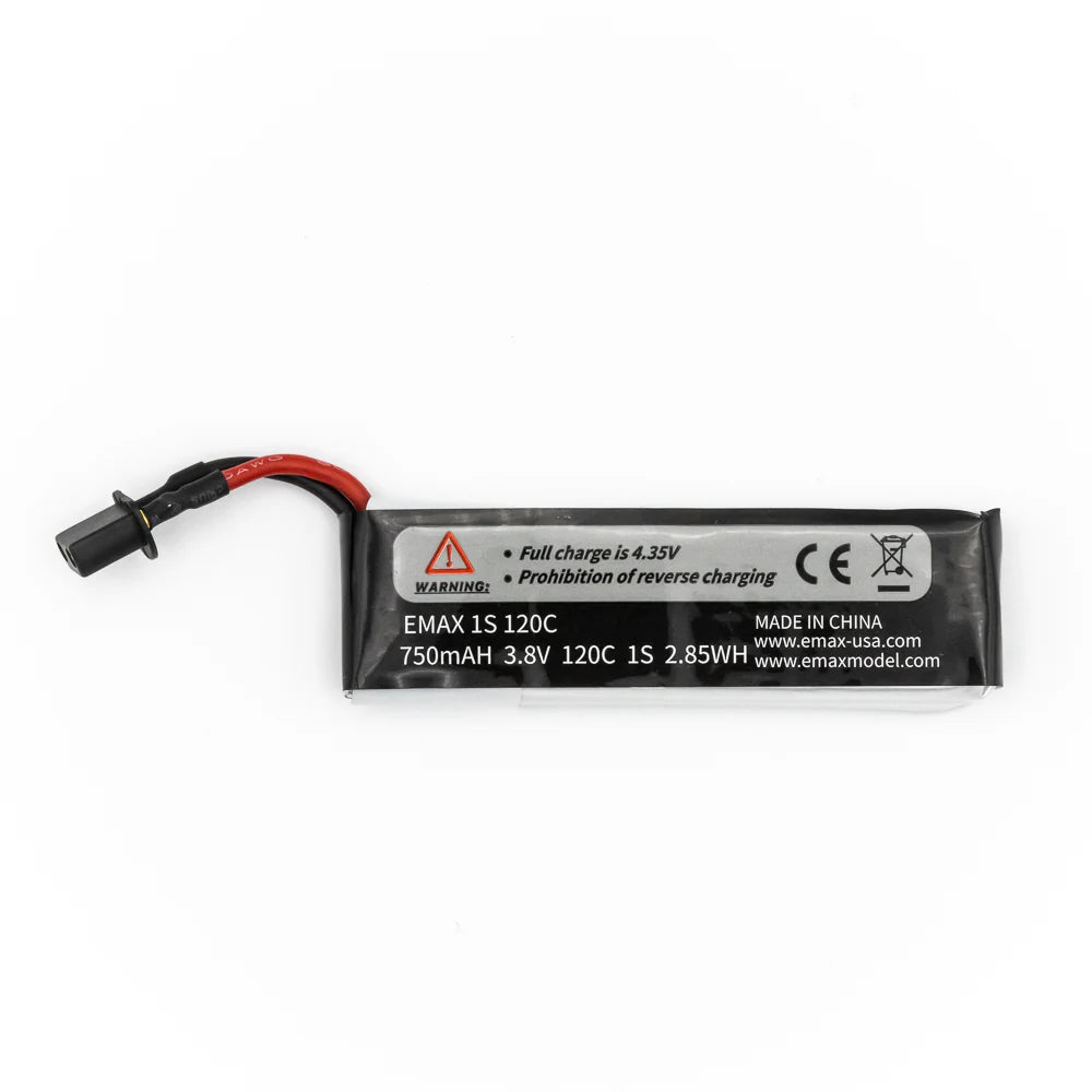 Emax HV 1S / 750mAh / 120C / EM2.0 LiPo Battery