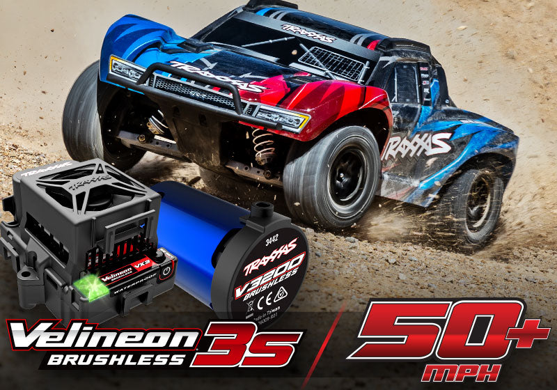 * Traxxas 1/10 Slash VX3 4X4 Brushless Short-Course Truck (Multiple Colors / ARR)