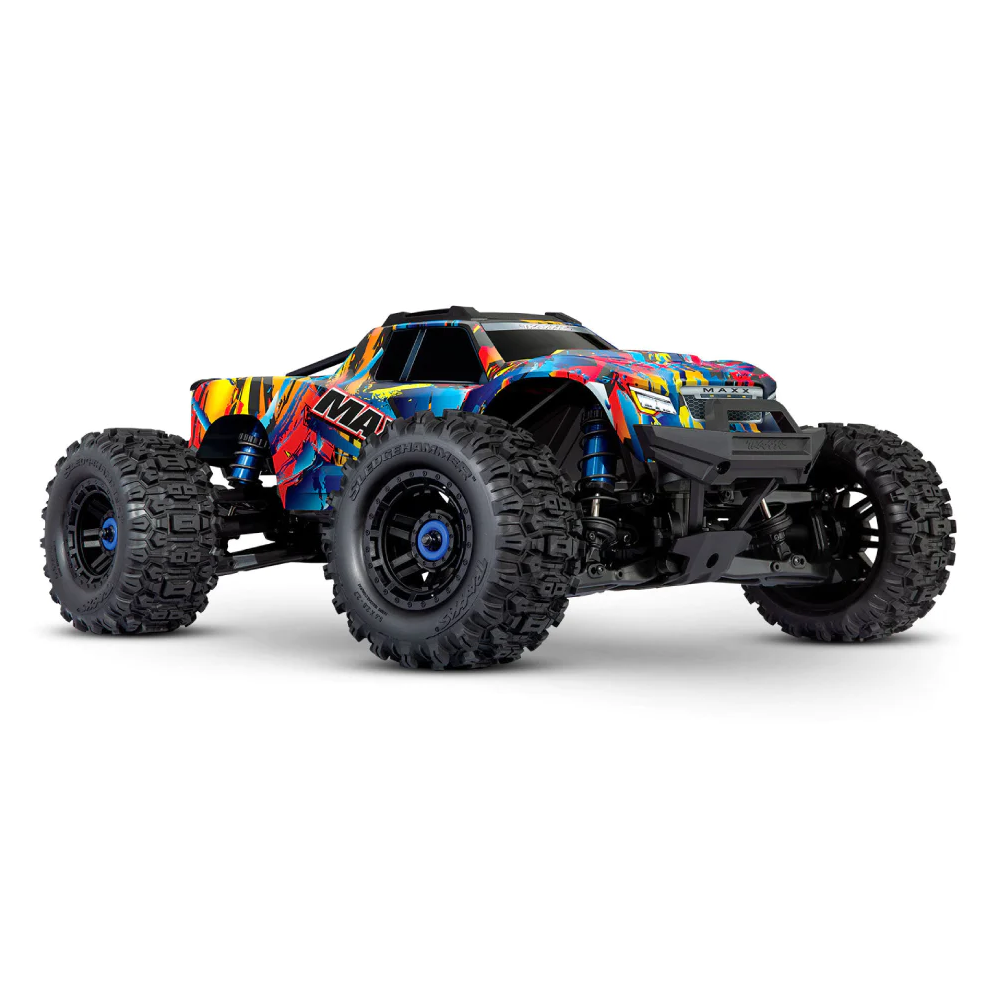 Traxxas 1/10 Maxx with WideMaxx 4WD Electric Monster Truck (Brushless / ARR / Multiple Colors)