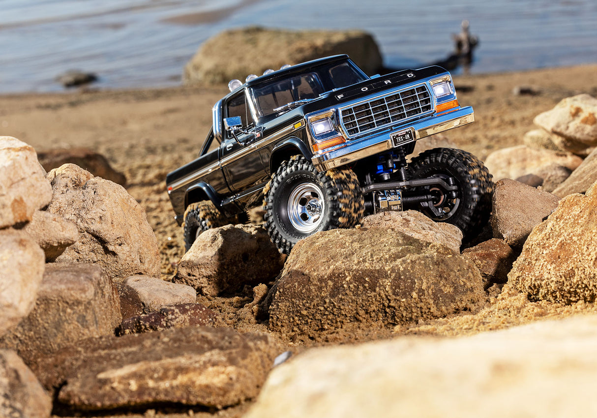 Traxxas 1/18 TRX-4M Ford F150 High-Trail Crawler (Brushed / RTR / Black) IN-STORE ONLY