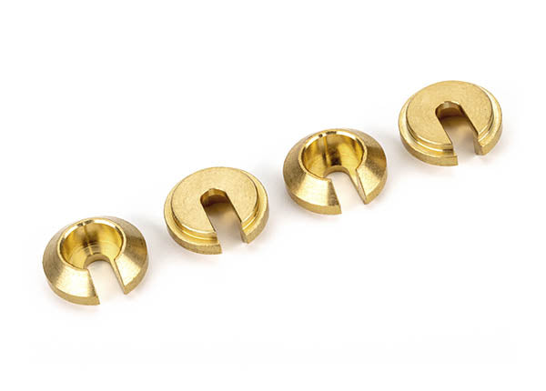 Traxxas Brass Lower Shock-Spring Retainer Set for TRX-4M/MT (#9761A / 4pcs)