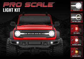 * Traxxas Pro Scale LED Light Kit for TRX-4M Ford Bronco (#9783 / Headlights & Tail Lights)