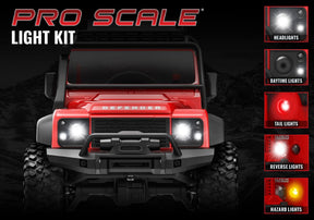 * Traxxas Pro Scale LED Light Kit for TRX-4M Land Rover Defender (#9784 / Headlights & Tail Lights)
