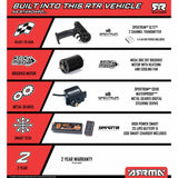 ARRMA 1/14 Typhon Grom Mega 380 4WD Monster Truck (Brushed / Multiple Colors / RTR)