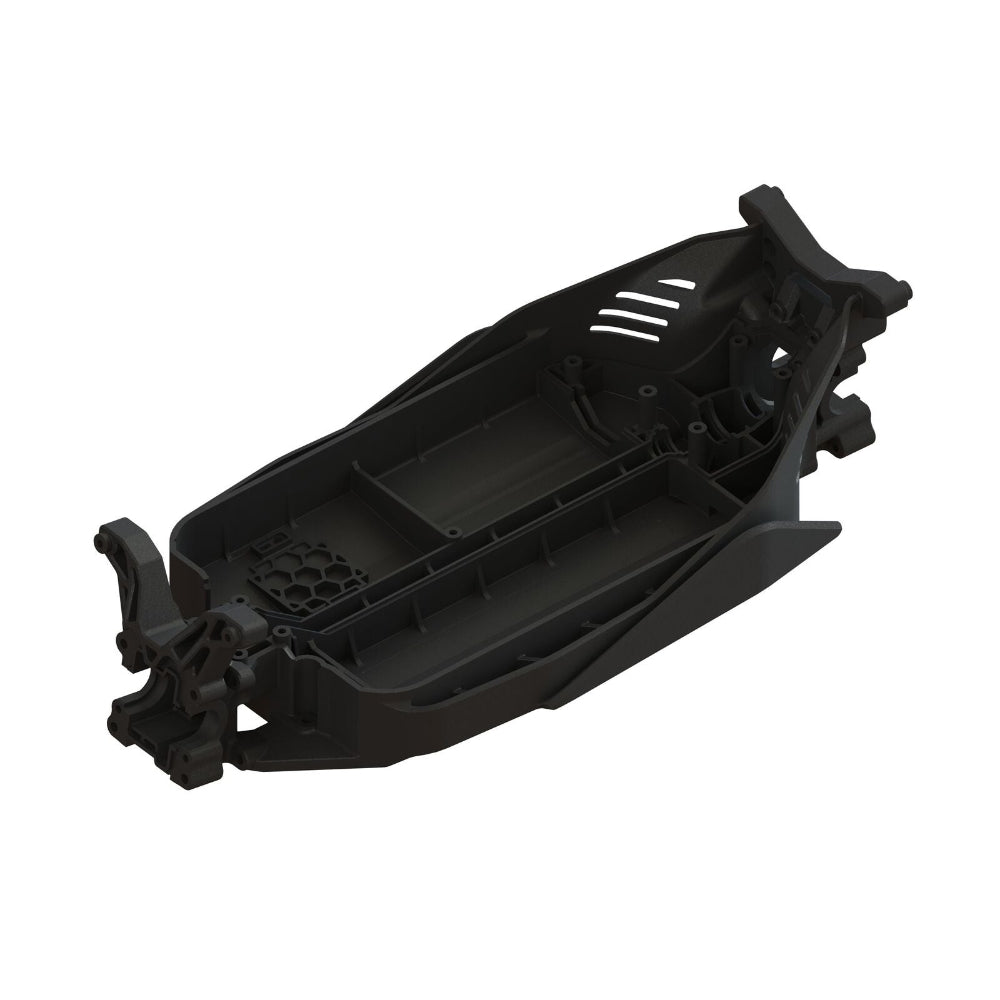ARRMA Composite Chassis for Typhon Grom (200mm / Black)