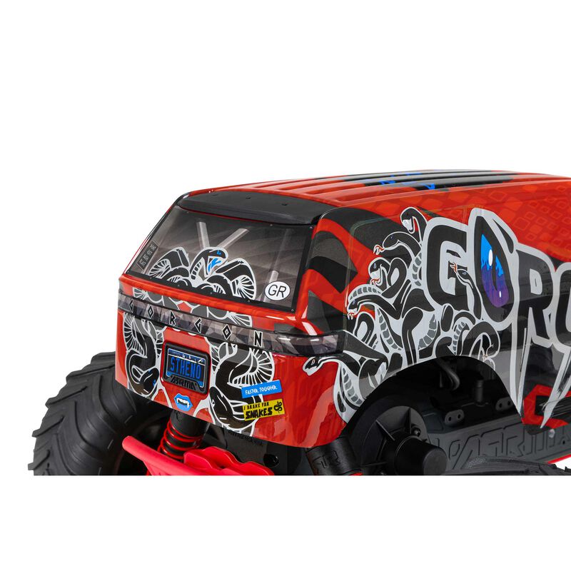ARRMA 1/10 Gorgon Mega 2WD Monster Truck (Brushed / RTR / Red)