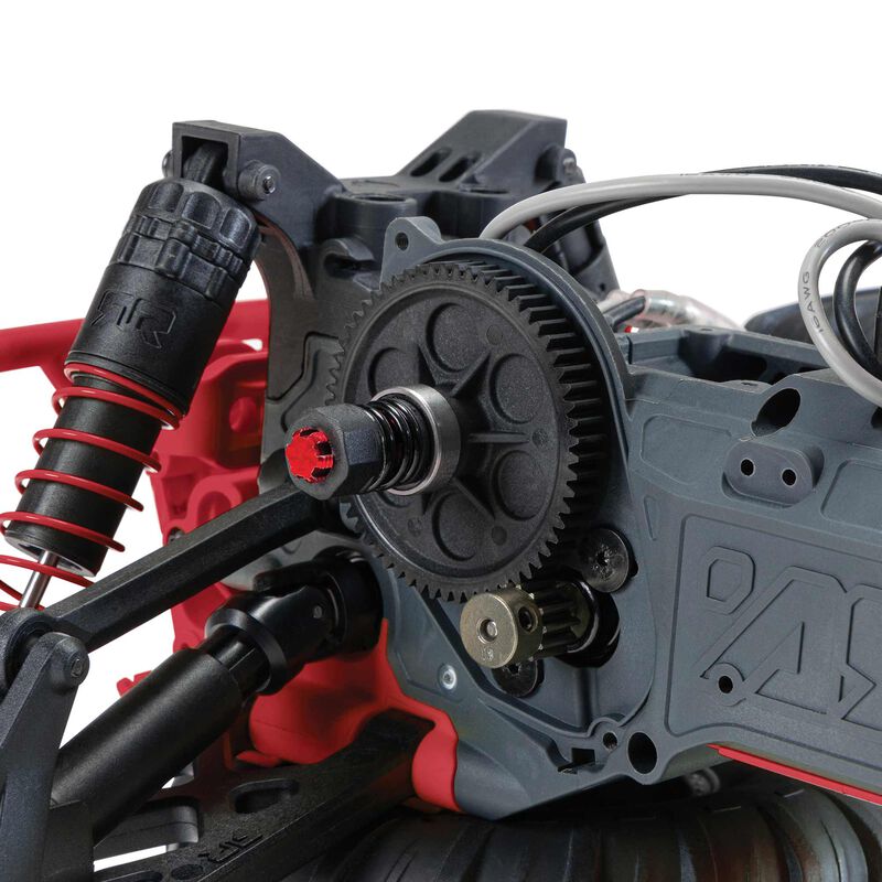 ARRMA 1/10 Gorgon Mega 2WD Monster Truck (Brushed / RTR / Red)