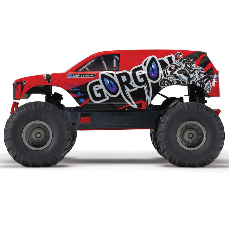 ARRMA 1/10 Gorgon Mega 2WD Monster Truck (Brushed / RTR / Red)