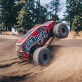 ARRMA 1/10 Gorgon Mega 2WD Monster Truck (Brushed / RTR / Red)