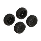 ARRMA dBoots 2-HO Tire/Wheel Set (1.9" / 12mm Hex / 4pcs)