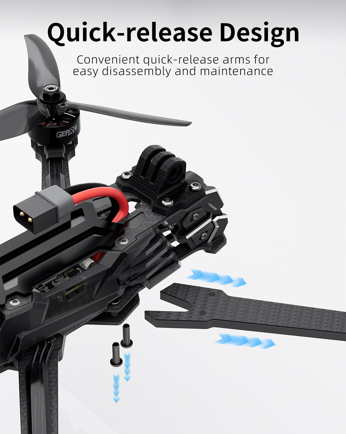 GEPRC Vapor-D5 04 Pro Digital FPV Drone (BNF / ELRS / DJI O4 / 4-6S)