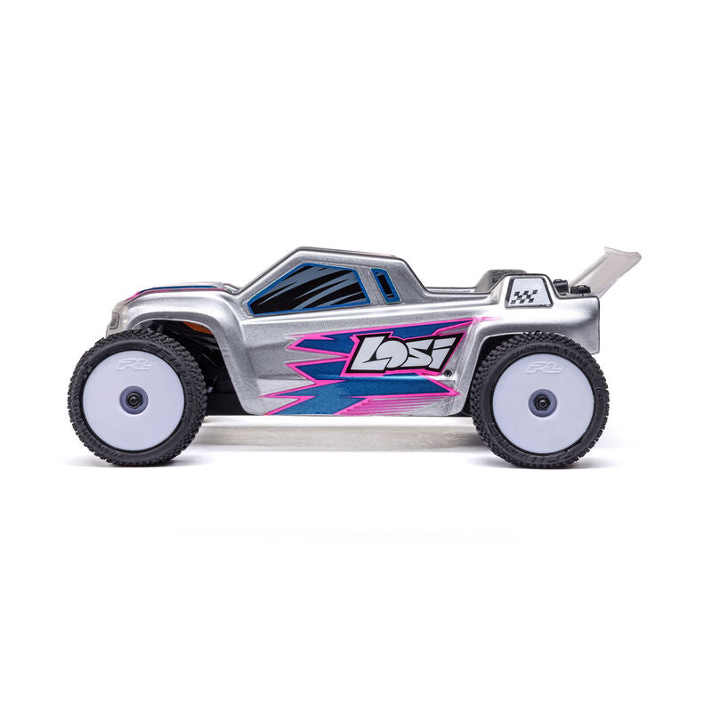 LOSI 1/28 Micro-T 2WD Stadium Truck (Brushed / RTR / Multiple Colors)