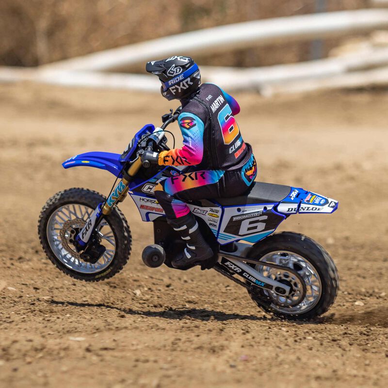 Losi 1/4 Promoto-MX Motorcycle (Brushless / Blue / ARR)