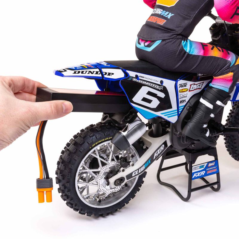 Losi 1/4 Promoto-MX Motorcycle (Brushed / ARR / Blue)