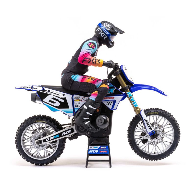 Losi 1/4 Promoto-MX Motorcycle (Brushed / ARR / Blue)