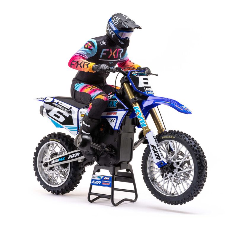 Losi 1/4 Promoto-MX Motorcycle (Brushed / ARR / Blue)