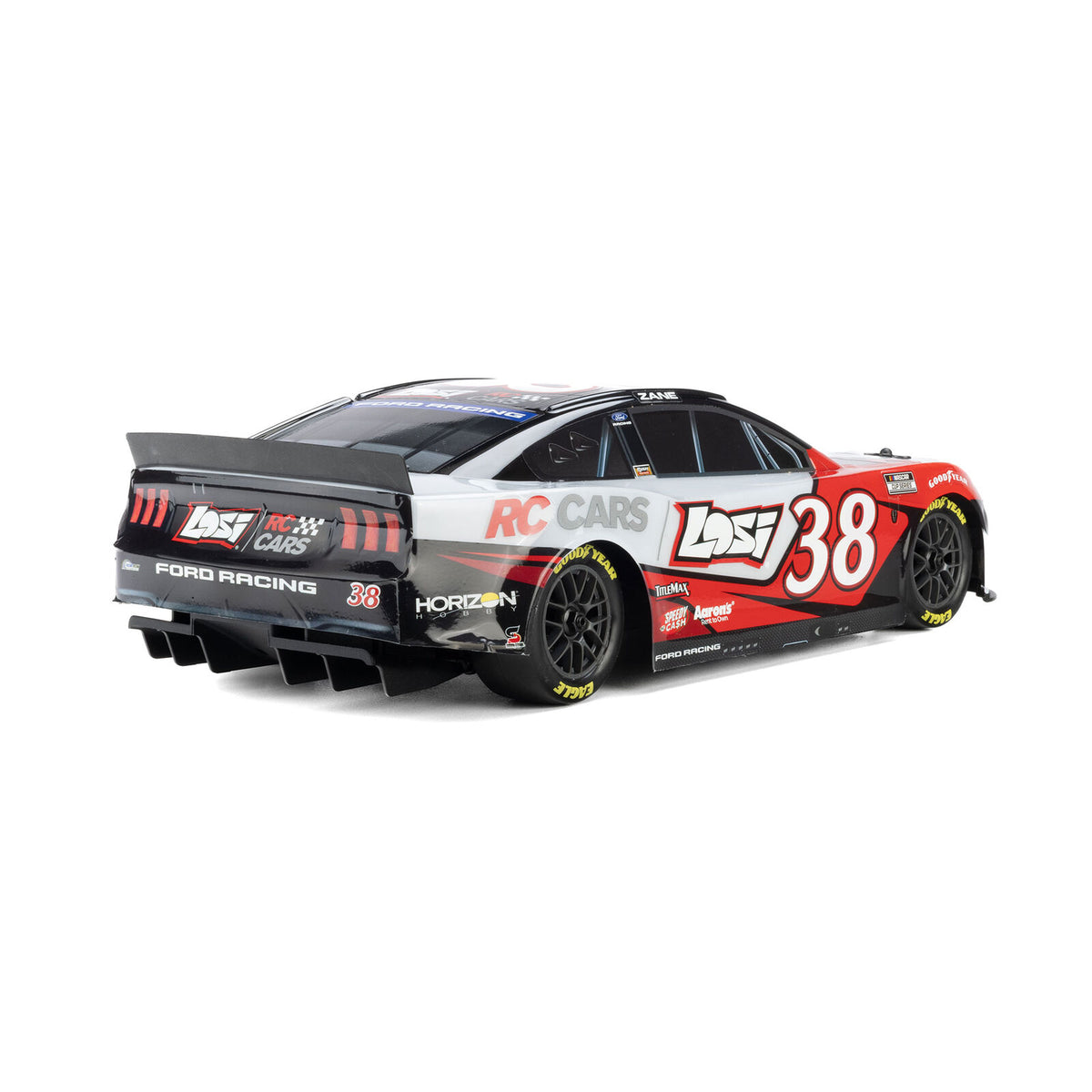 Losi 1/12 Nascar No. 38 Losi Ford Mustang AWD Racing Car (Brushed / RTR)