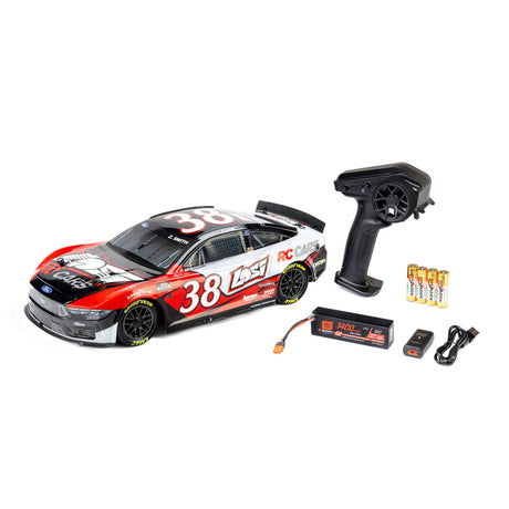 Losi 1/12 Nascar No. 38 Losi Ford Mustang AWD Racing Car (Brushed / RTR)