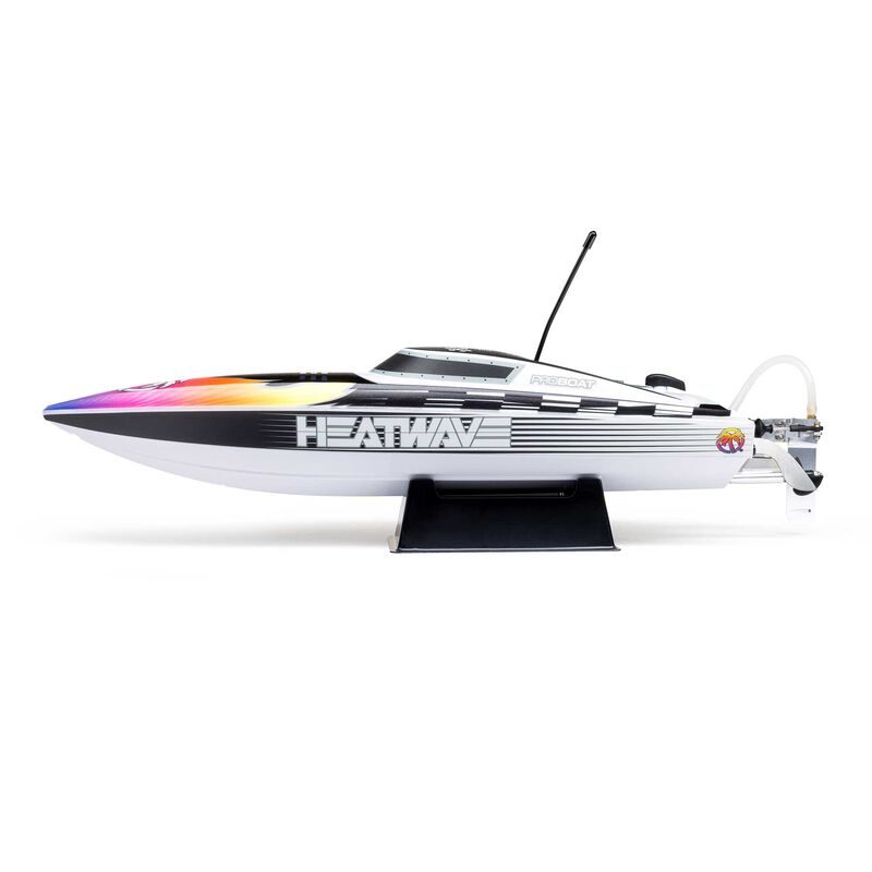 Pro Boat Recoil 2 Heatwave 18" Brushless RC Boat (Self-Righting / White / RTR)