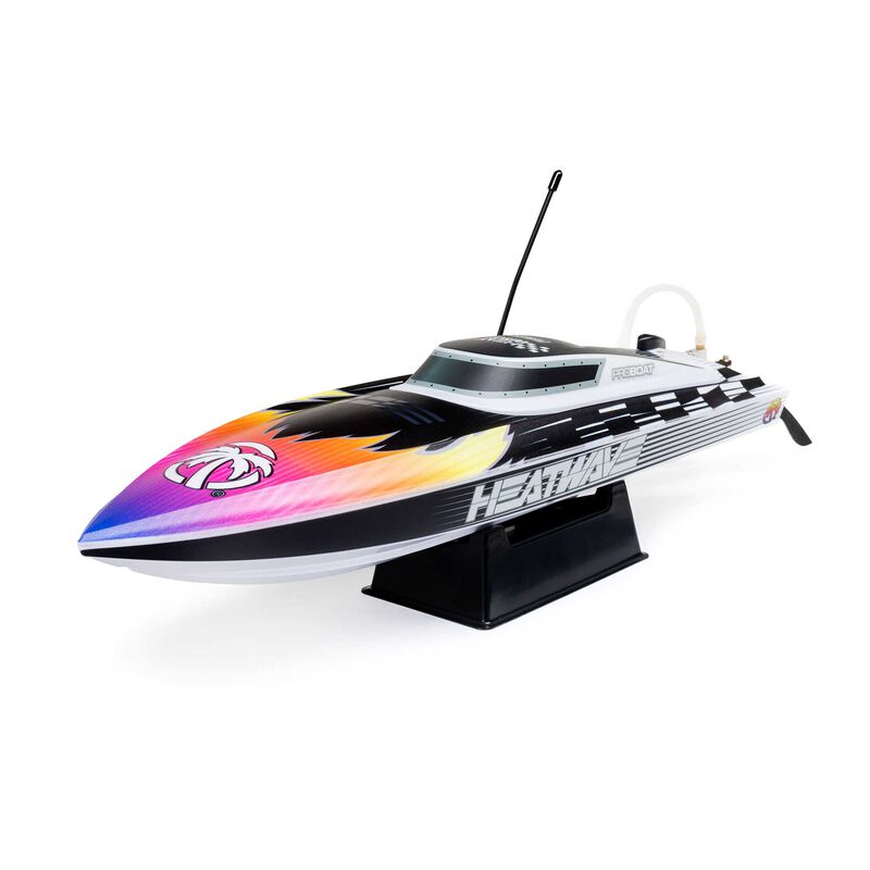 Pro Boat Recoil 2 Heatwave 18" Brushless RC Boat (Self-Righting / White / RTR)