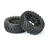 Pro-Line Badlands MX M2 Tires & Mach 10 Wheel Set (3.3" / 17mm Hex / 2pcs)