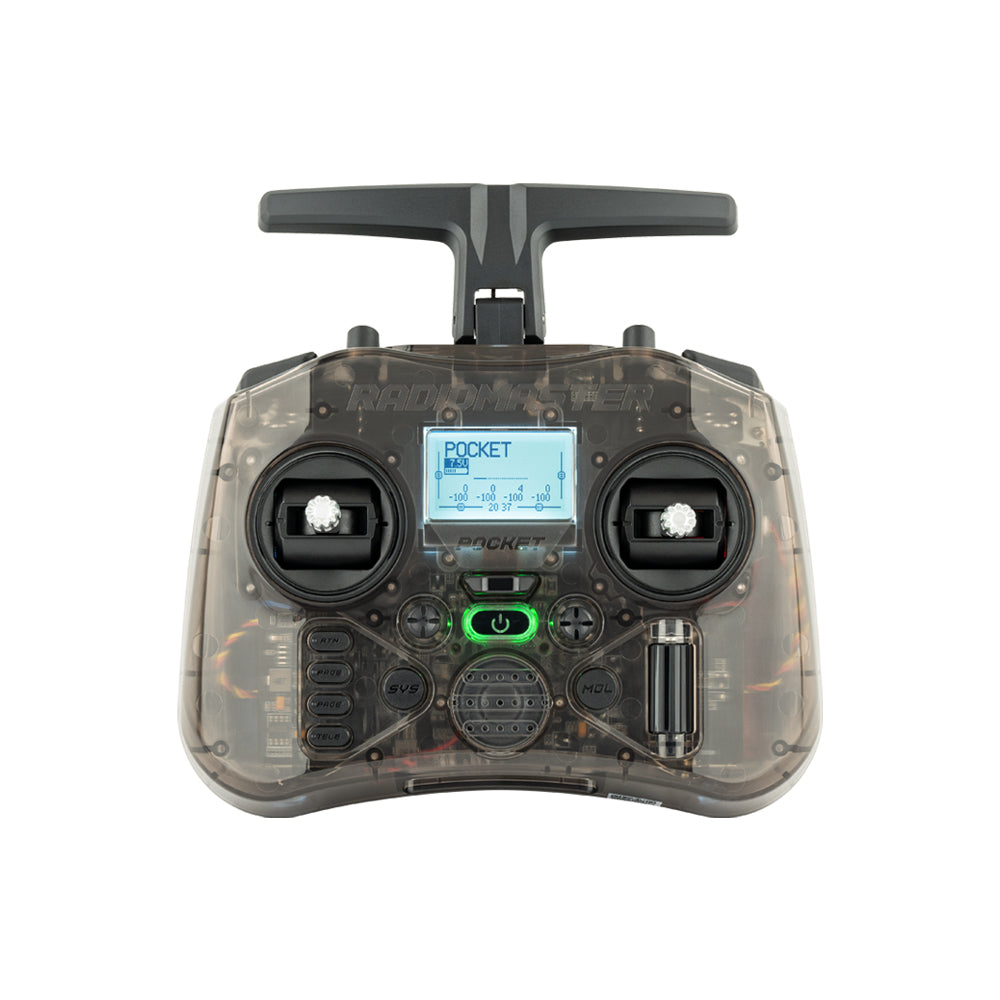 RadioMaster Pocket M2 Radio Transmitter (Charcoal / FrSky or ELRS)