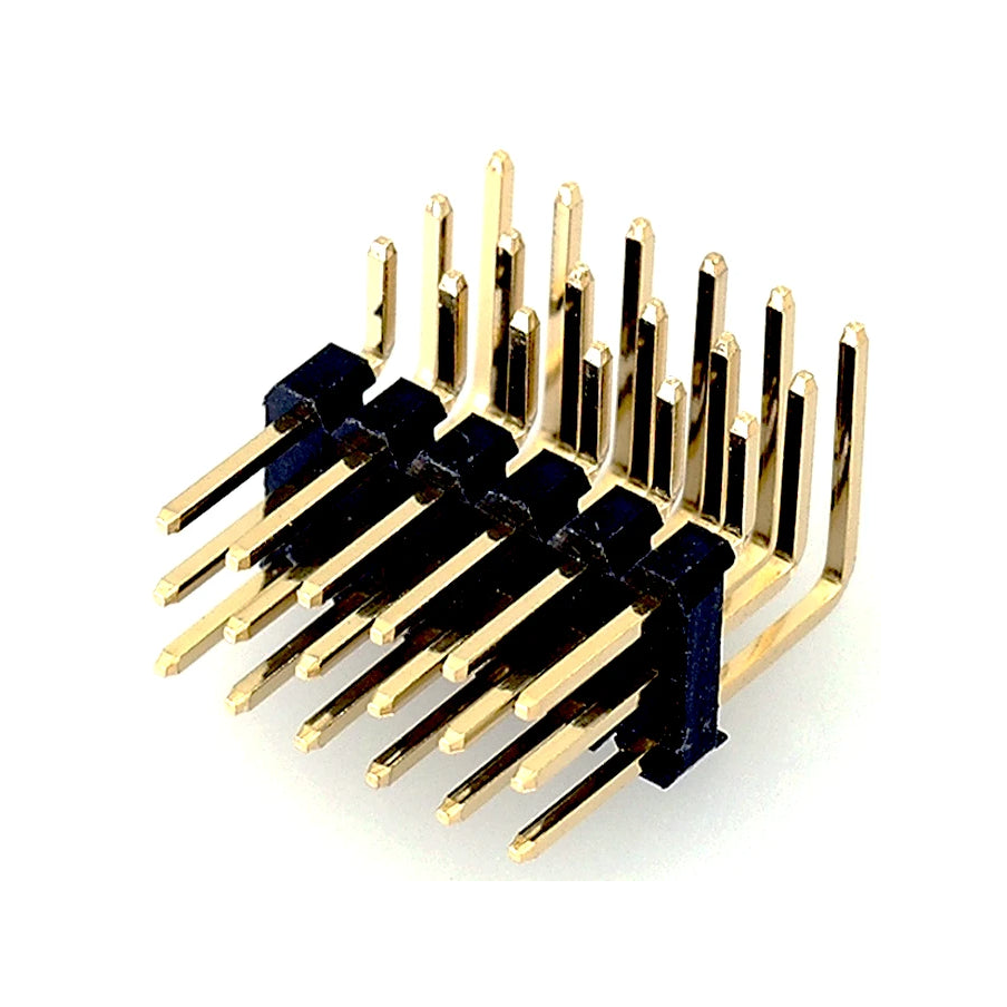 Electronic Pin Header / Straight or Bent (3*10pin/2.54mm Gap)