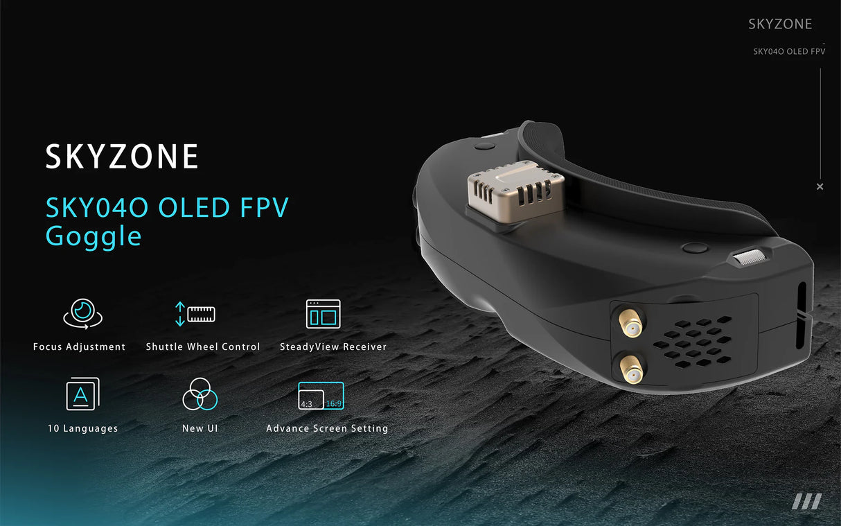 Skyzone SKY04O Pro FPV Analog Goggles