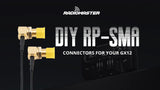 RadioMaster 90 Degree RP-SMA Cable Set for GX12-Radio