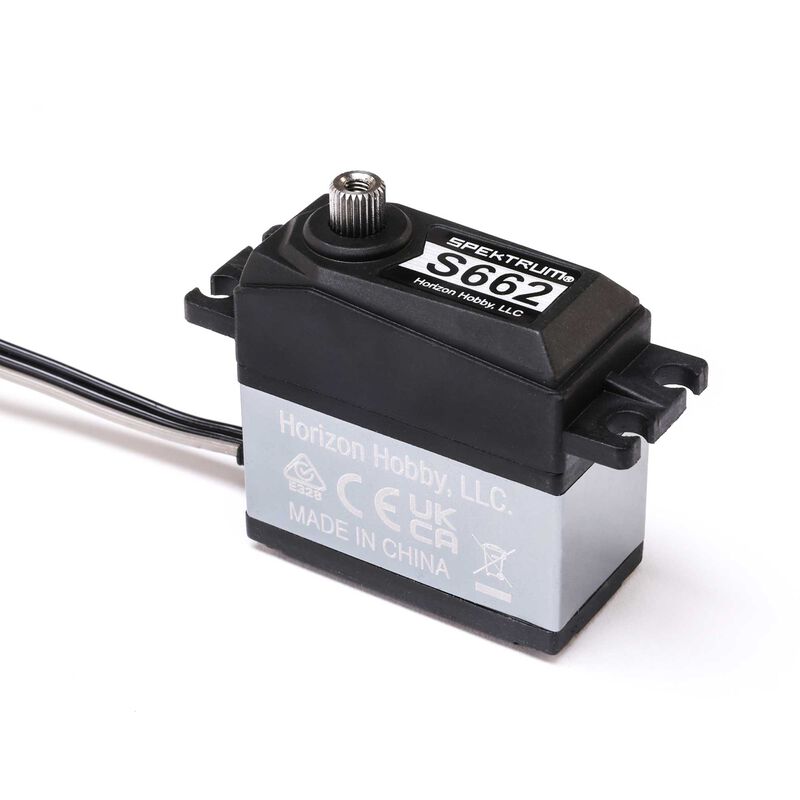 Spektrum S662 15kg Steel Gear Servo (25T Spline / Metal Gears)