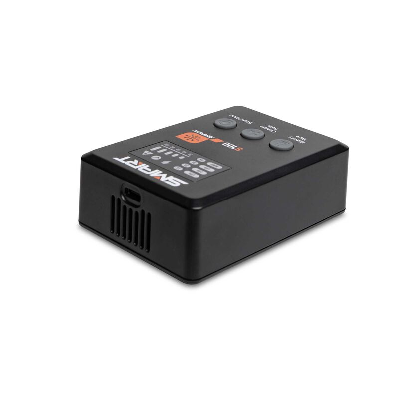 Spektrum Smart S100 LiPo & NiMH Balance Charger (100W / 2-4S)