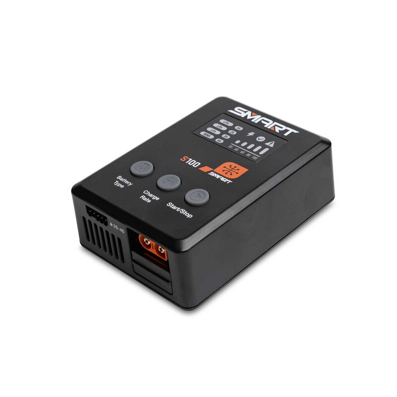 Spektrum Smart S100 LiPo & NiMH Balance Charger (100W / 2-4S)