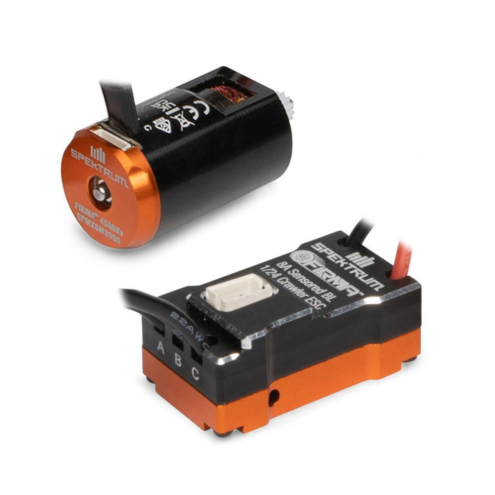 Spektrum Firma Micro Crawler Brushless ESC & Motor Combo (Sensored)