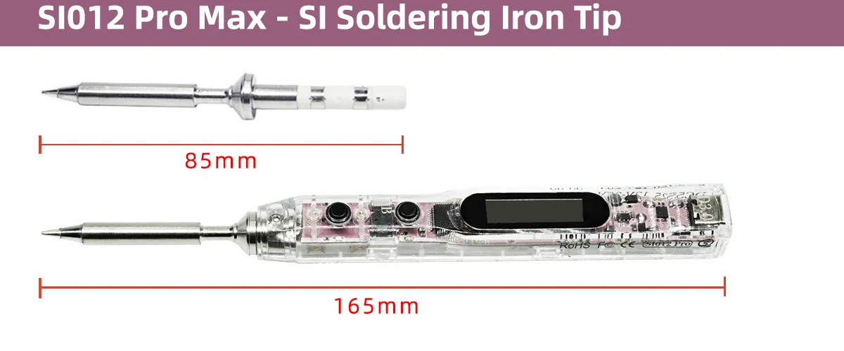 Sequre SI012 Pro Max Soldering Iron Kit with SI-D24 Tip