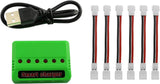 USB 1S LiPo Multi-Charger w/ JST PH 2.0 to LOSI Micro Adapters (5 or 6 Port)