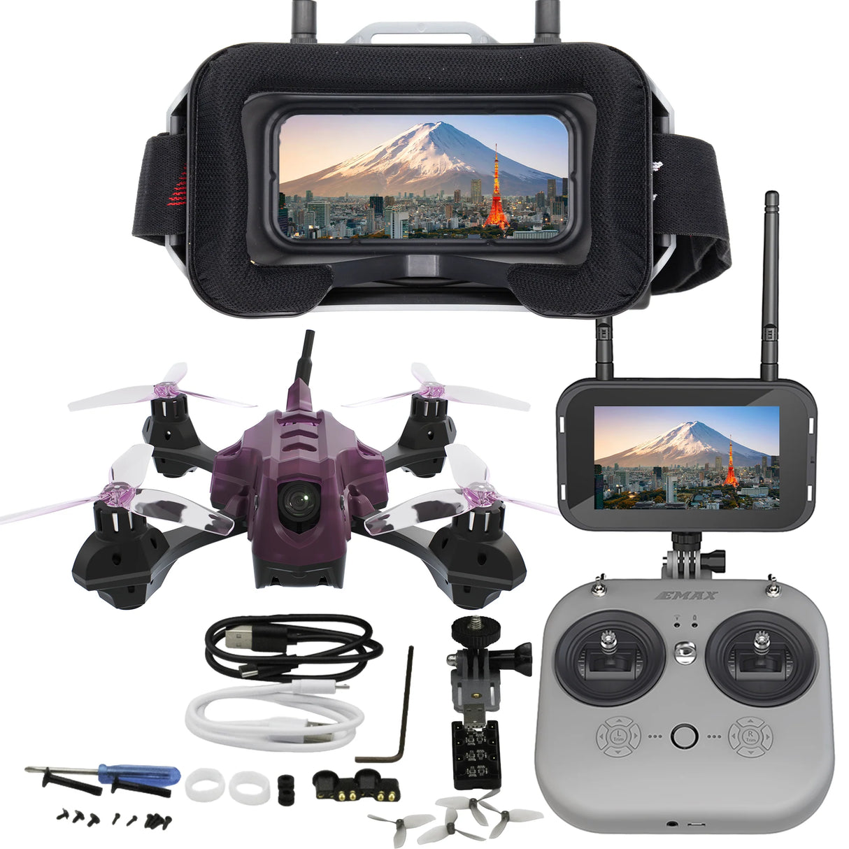 Emax Tinyhawk Lite Adventure FPV Drone Kit (Analog / 1S / ELRS / RTF)