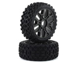 ARRMA Dboots '2HO' Tire/Wheel Set for Typhon (3.3" / 17mm Hex / 2pcs)