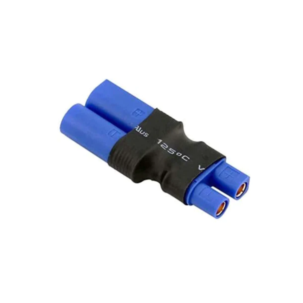 Adaptadores Macho EC5 A Hembra Deans (Pack De 3) - Para Baterías Lipo Y Cargadores