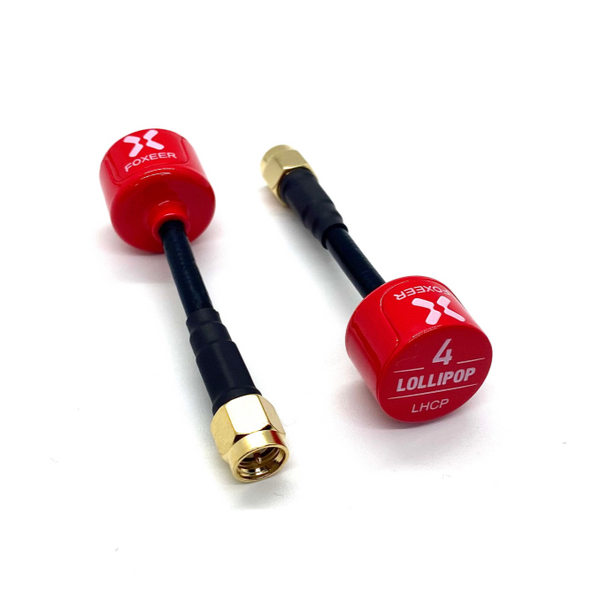 Foxeer Lollipop V4 FPV Antenna (5.8GHz / LHCP / SMA / 2pcs)