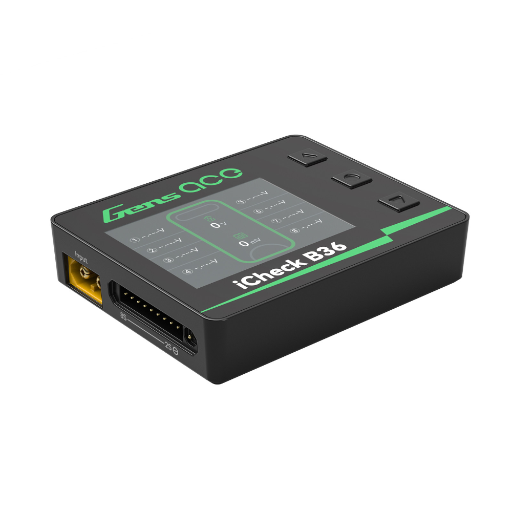 Gens Ace iCheck B36 Multi-Function Smart Battery Checker