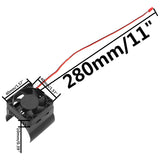Aluminum Motor Cooling Heatsink/Fan Combo (40mm Fan / 28000 RPM / 5-6V)