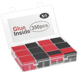 Heat Shrink w/ Adhesive-Lined Kit (Multiple Sizes / Red & Black)