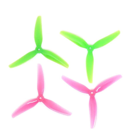 HQProp Ethix S3 5X3.1 3-Blade Propellers (Watermelon)