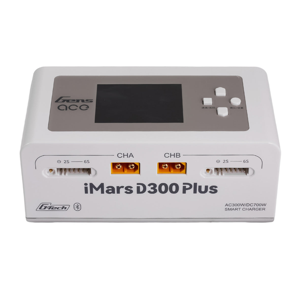 Gens Ace iMars D300 Plus Dual Channel Battery Charger / Bluetooth / G-Tech / 300W+