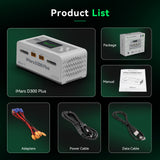 Gens Ace iMars D300 Plus Dual Channel Battery Charger / Bluetooth / G-Tech / 300W+