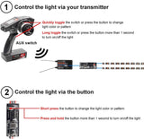 Elechawk LED Light Strips w/ Control Module Kit