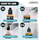 Quimtech Electronic Liquid Solder Flux Dropper (30ml / No Clean Liquid Flux)