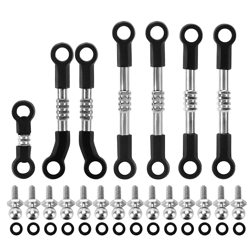 Injora Adjustable Stainless Steel Link Set for Micro-B/T