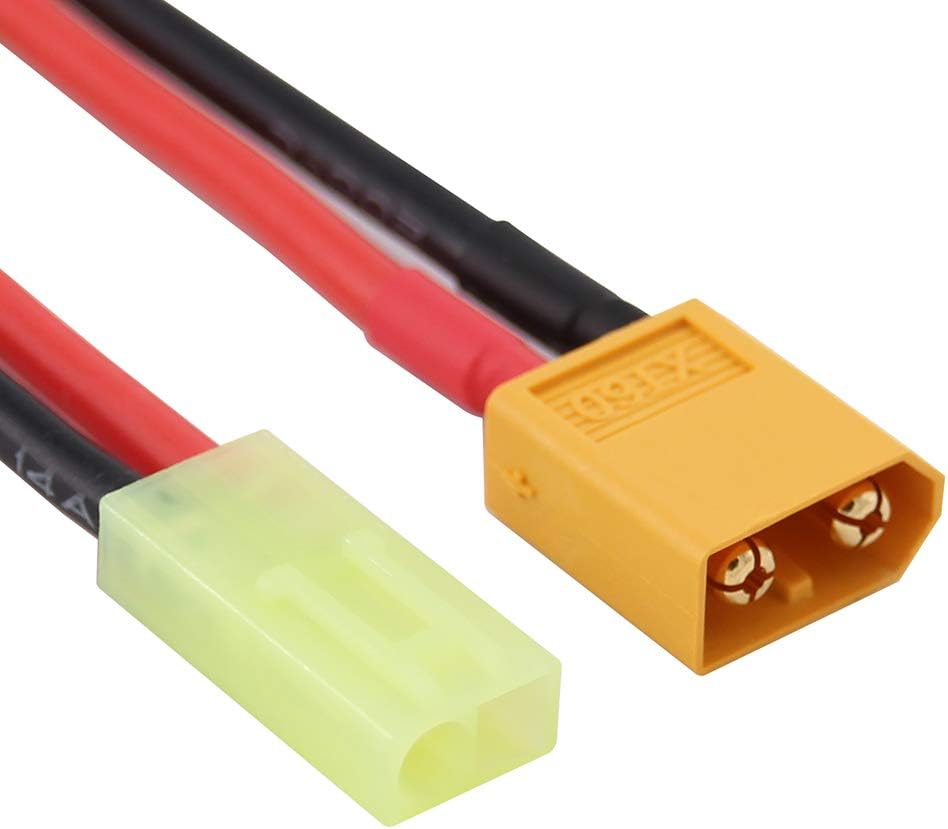 XT60 Male to Mini-Tamiya Female Adapter